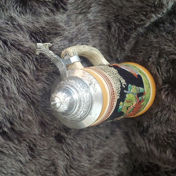 GERZ WEST GERMANY JUMBO BEER STEIN - Picture 6 of 13